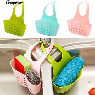 Gregorio  2 Bags Holes Tap Hanging Strainer Organizer