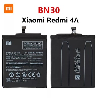 Xiao Mi BN30 3120MAh แบตเตอรี่สำหรับ Xiaomi Redmi 4A Redmi4A BN30แบตเตอรี่