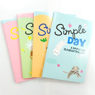 สมุดจดบันทึก M20-2006 Simple day