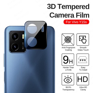 3D Curved Camera Tempered Glass Protector Cover For Vivo Y15a Y15s Case Lens Protect Case Vi Vo Y 15a 15s Vivoy15a Vivoy15s 4G