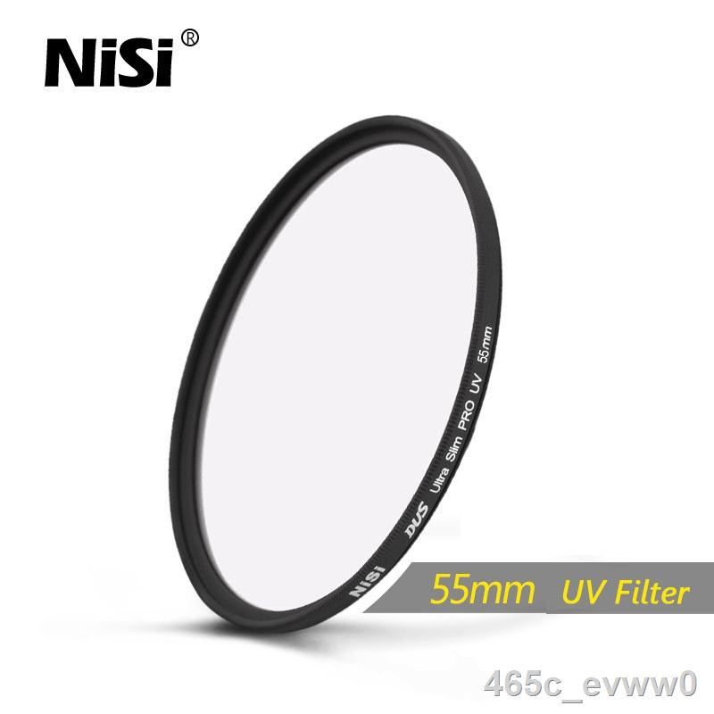 พร้อมส่งราคาถูก Nisi 55mm UV Filter DUS Ultra Slim Professional Filters