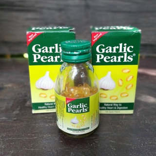 Garlic Pearls น้ำมันกระเทียมจากอินเดีย (100แคปซูลเจล)