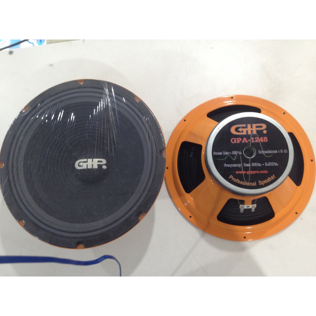 ดอกลำโพง 12 นิ้ว กลางแจ้ง GIP GPA-1245 350W Impedance 8 OHM Frequency RES. 56 - 3500 Hz Professional