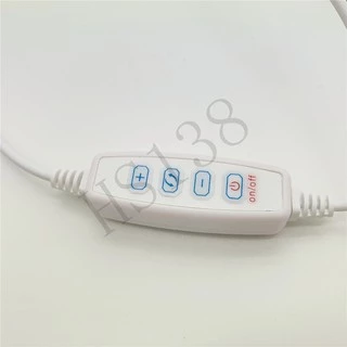 หลอดไฟ USB 5V 35CM 45CM ดวง ใช้ไฟ พอร์ต USB ใช้ร่วมกับ Powerbankได้ Mobile USB Tube(คนโทนสามสี)