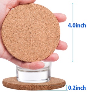 25Pack Cork Coasters for Drinks,Bar Coasters Absorbent Heat Resistant Reusable Saucers for Drink Wine Glasses Cups Mugs #5