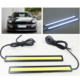 12 V LED COB Car Auto DRL ไฟตัดหมอก 2 ชิ้น