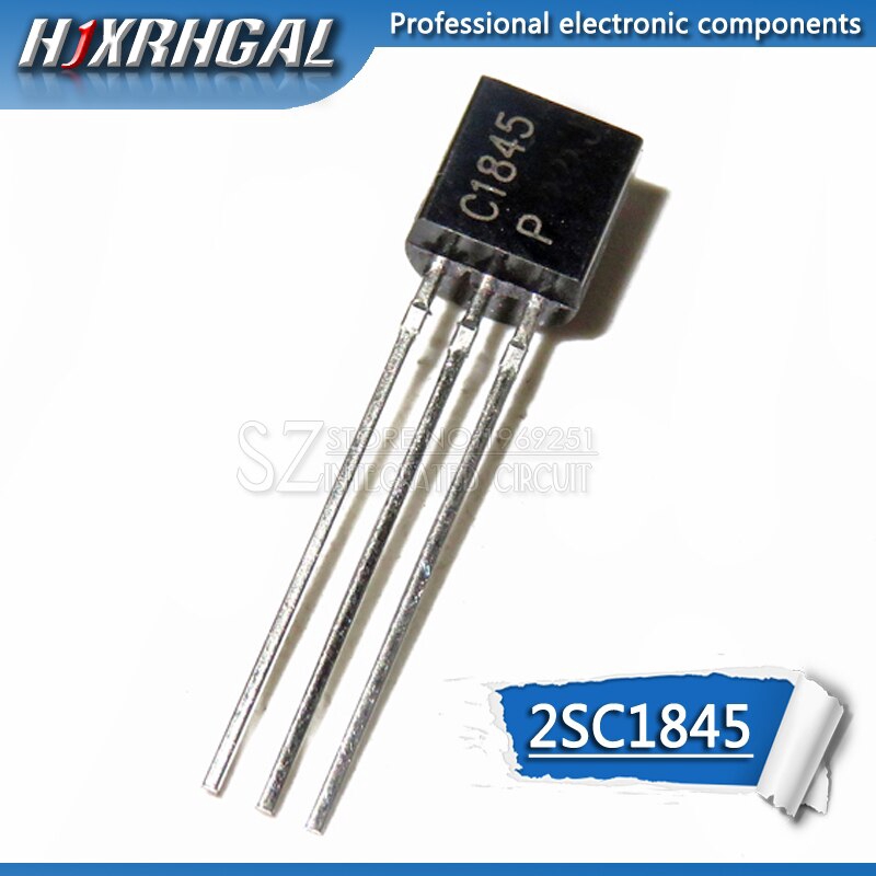 10 ชิ้น 2SC1845 TO92 ทรานซิสเตอร์ TO-92 C1845 2SC1845-F ใหม่และ HJXRHGAL