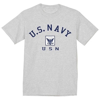 เสื้อยืดวินเทจเสื้อยืด ลายกองทัพเรือ USA ทนทาน สําหรับผู้ชายS-4XL