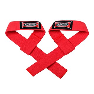 ลดล้างสต๊อก Sling Shot: Heavy Duty Lifting Straps สแตรป หนา 2 ชั้น นำเข้าจากอเมริกา สำหรับสายโหด