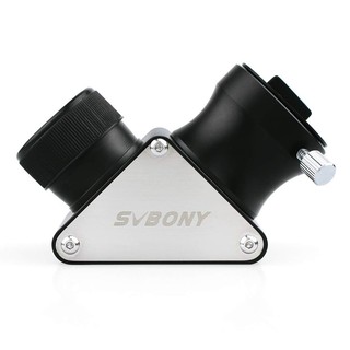 SVBONY SV188 ซีนิธ มิร์เรอร์อะแดปเตอร์แนวทแยง1.25 นิ้ว 90 องศา สร้างภาพโลหะทั้งตัวสำหรับกล้องโทรทรรศน์หักเห