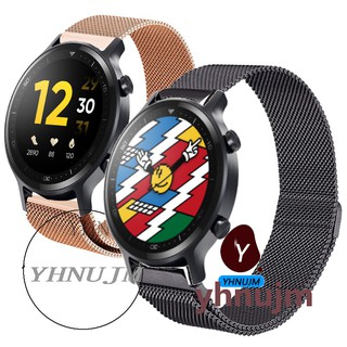 สาย realme watch S สาย Stainless steel metal strap For realme Watch S Master Edition สายนาฬิก realme s watch อุปกรณ์เสริมสมาร์ทวอทช์ สายนาฬิกา realme watch s pro สายนาฬิกาอัจฉริยะสายรัดมิลานสายแม่เหล็กนาฬิกาสายรัดข้อมือ