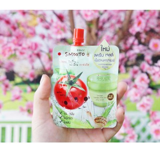 สมูทโตะ Smooto Tomato Aloe Snail Jelly Scrub