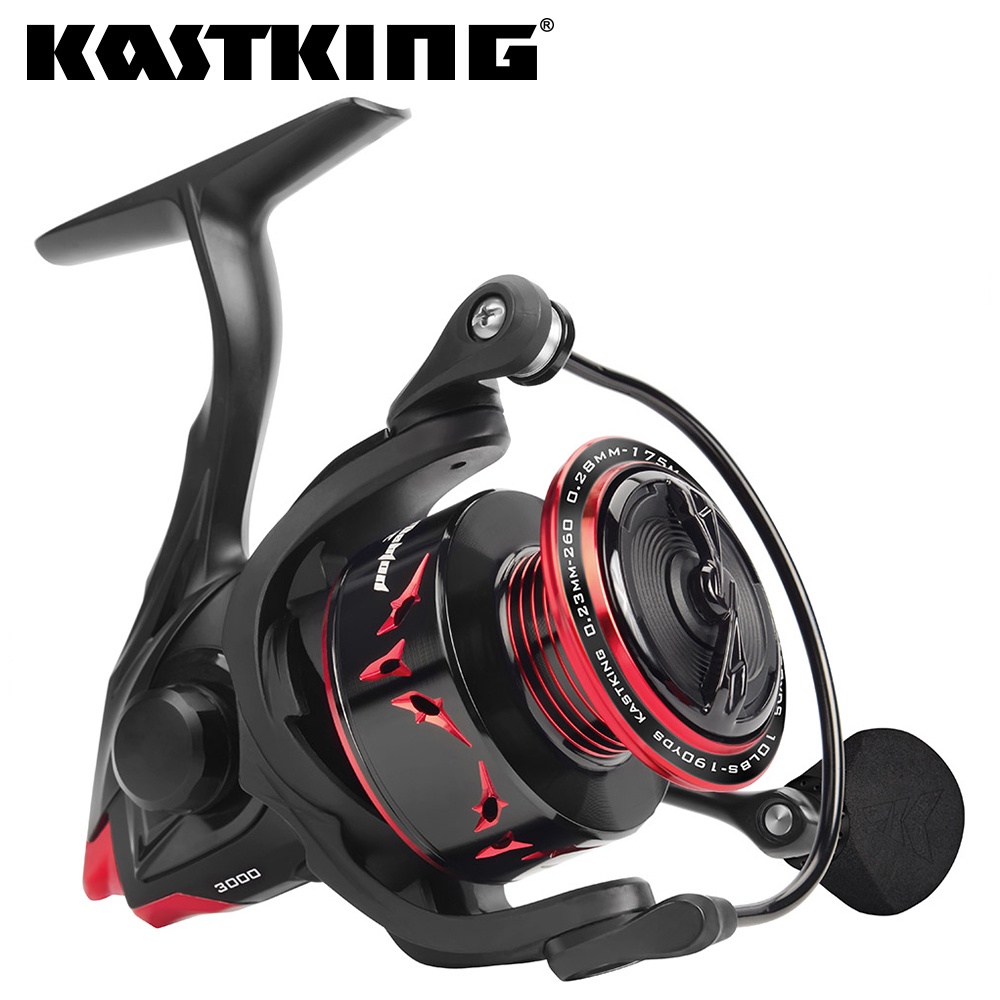 Kastking Speed Demon Elite รอกหมุนตกปลา อัตราส่วน 7.4:1 ที่เร็วที่สุดในโลก - น้ําหนักเบา - สด หรือ Sa