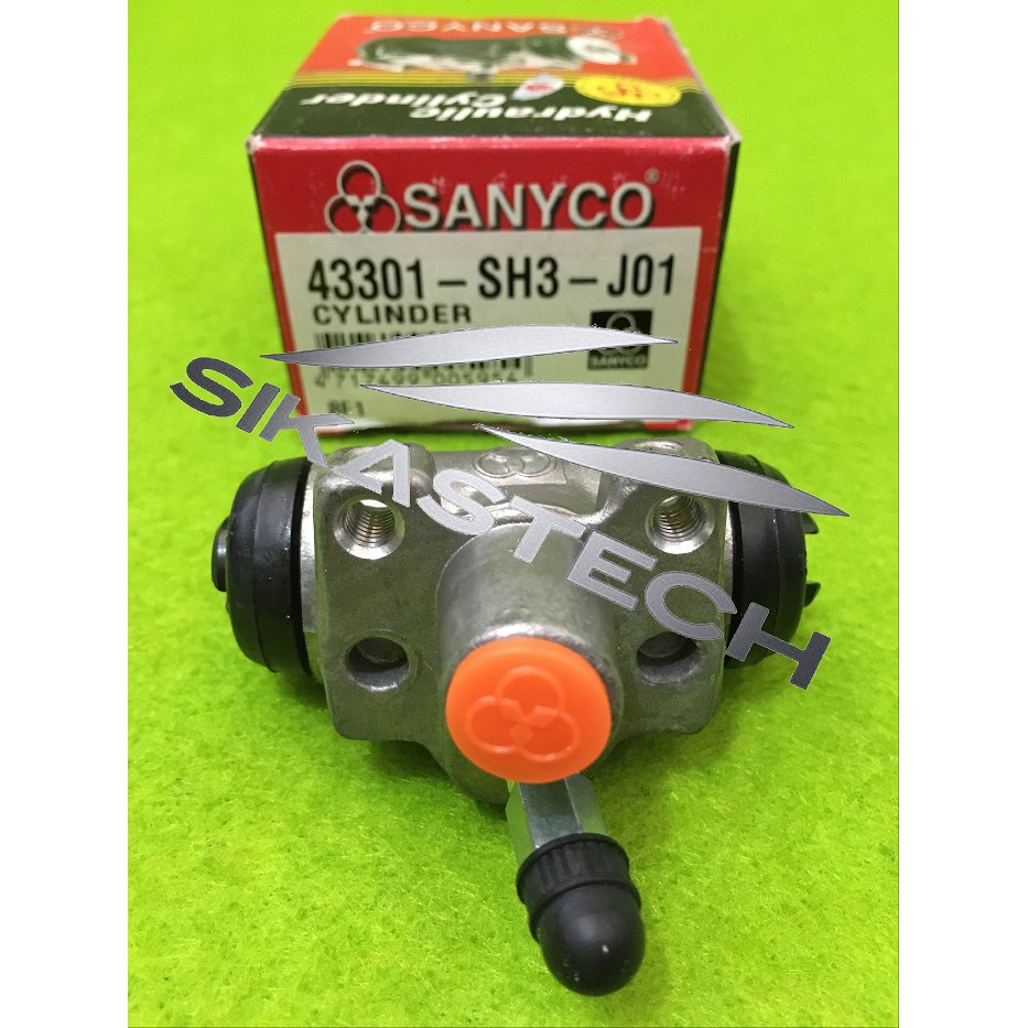 43301-SH3-J01 LETF REAR WHEEL BRAKE CYLINDER MASTER DRUM REAR LEFT WHEEL HONDA CIVIC SH4 GRAND 1.5 1