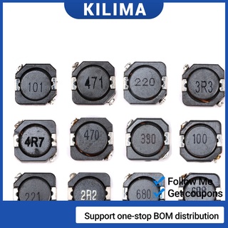 ตัวเหนี่ยวนําพลังงาน CDRH104R CD104R 10*10*4 มม. 2.2UH 3.3UH 4.7UH 6.8UH 10UH 22UH 33UH 68UH 100UH 150UH 220UH 330UH 10 ชิ้น
