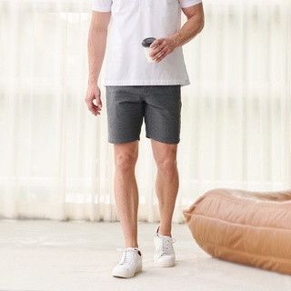 Khaki Bros. - Shorts Slim Fit - กางเกงขาสั้น ทรง Slim Fit - KM22T006 - Charcoal