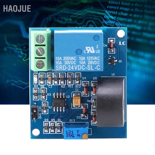 HaoJue Overcurrent Protection Sensor Module AC Current Detection 24V Relay 5A 20Hz~400Hz