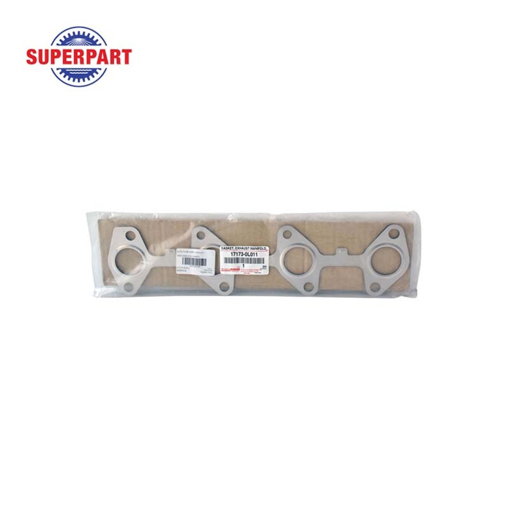 ปะเก็นไอเสีย VIGO 2005-2015 (2.5D,3.0D)(1KD,2KD) แท้ห้างTOYOTA (17173-0L011) (ราคาต่อ 1 ชิ้น)