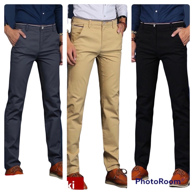 🔥🔥 Unisex Slim Fit Slack Pants & Pants for Men & Women - กางเกงออฟฟิศ / กางเกงวันหยุด / กางเกง