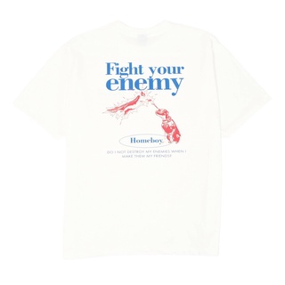HOMEBOY เสื้อยืดผู้ชายลาย ENEMY