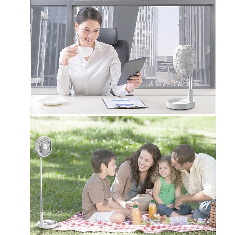 พัดลม CYKE P9 USB desktop fan พัดลมไฟฟ้าแบบพกพา พับได้ พัดลมตั้งโต๊ะ ...