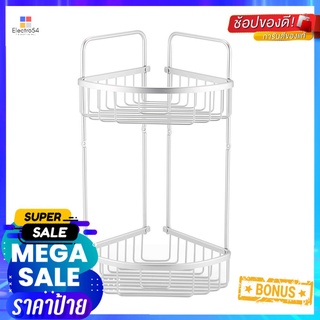 ชั้นแขวนเข้ามุมติดผนัง 2 ชั้น MOYA KU119.012-TIER CORNER SHOWER RACK MOYA KU119.01