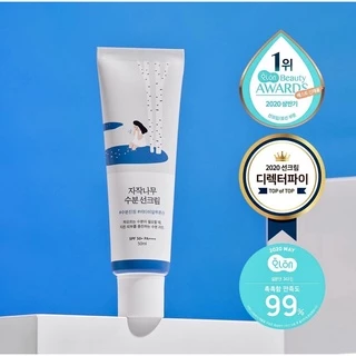 ครีมกันแดด Round Lab Birch Juice Moisturizing Sun Cream SPF50+ PA++++ 50ml กันแดดตัวดัง การันตีรางวัลจากเกาหลี