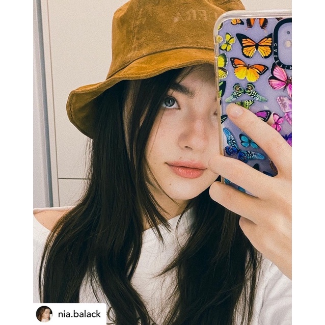 QUERA Leather Bucket Hat