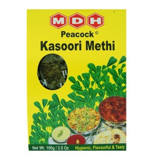 MDH Kasoori Methi 100g  ใบลูกซัด (Fenugreek Leaves)