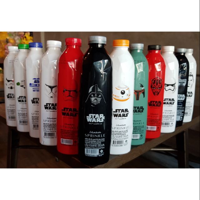 น้ำดื่ม SPRINKLE ลายสตาวอร์ STARWAR ครบทุกแบบ