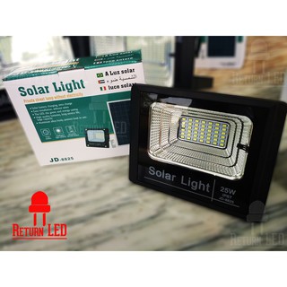 สปอตไลท์ โซลาร์เซลล์ 25W ขนาดจิ๋วแต่เเจ๋ว! ของแท้100%!!