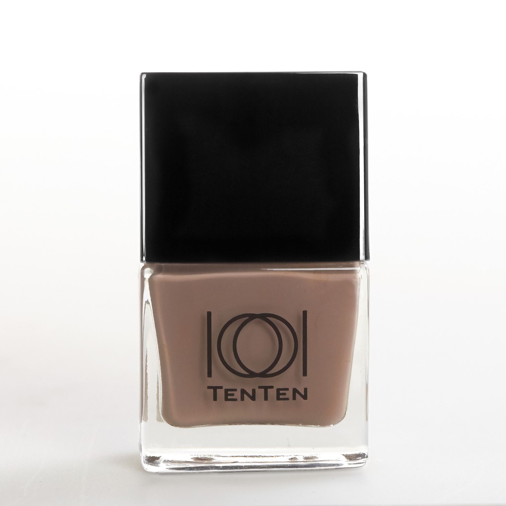Ten Ten Nail Color 12ml Brown TTS19  เท็นเท็น น้ำยาทาเล็บ #TTS19