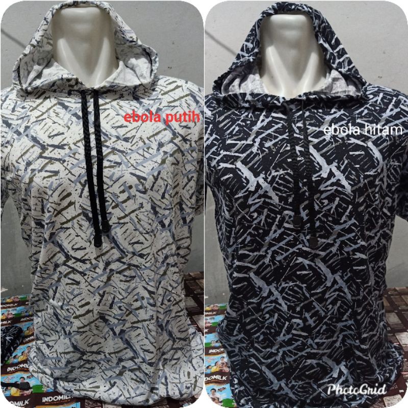 เสื้อยืดมีฮู้ด Ebola