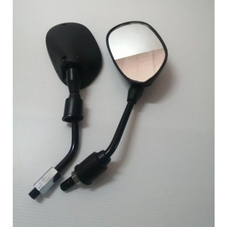 กระจกHMมอเตอร์ไซขาดำตัวดำส่งหลังใส่ดรีมwave100-110-110s-110l-125.r.s.iNova.tena.dash