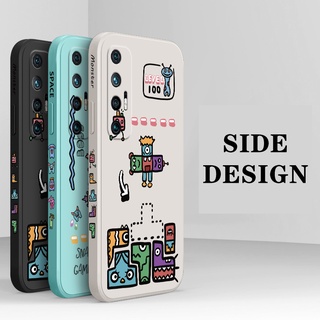 เคส Redmi Note 12 Pro+ 11 Pro 12C A1 10 5G 10C 4G 10s 8 7 9T Xiaomi 13 12 Pro 12T 11T 11 Lite 5G NE 10T Poco F3 Case Straight edge Soft Cover Cute Anti-fall Shockproof