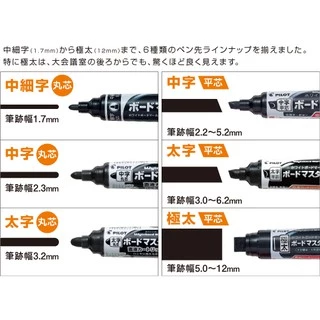 Pilot Whiteboard Marker ปากกาไวท์บอร์ด ของแท้ นำเข้าจากประเทศญี่ปุ่น