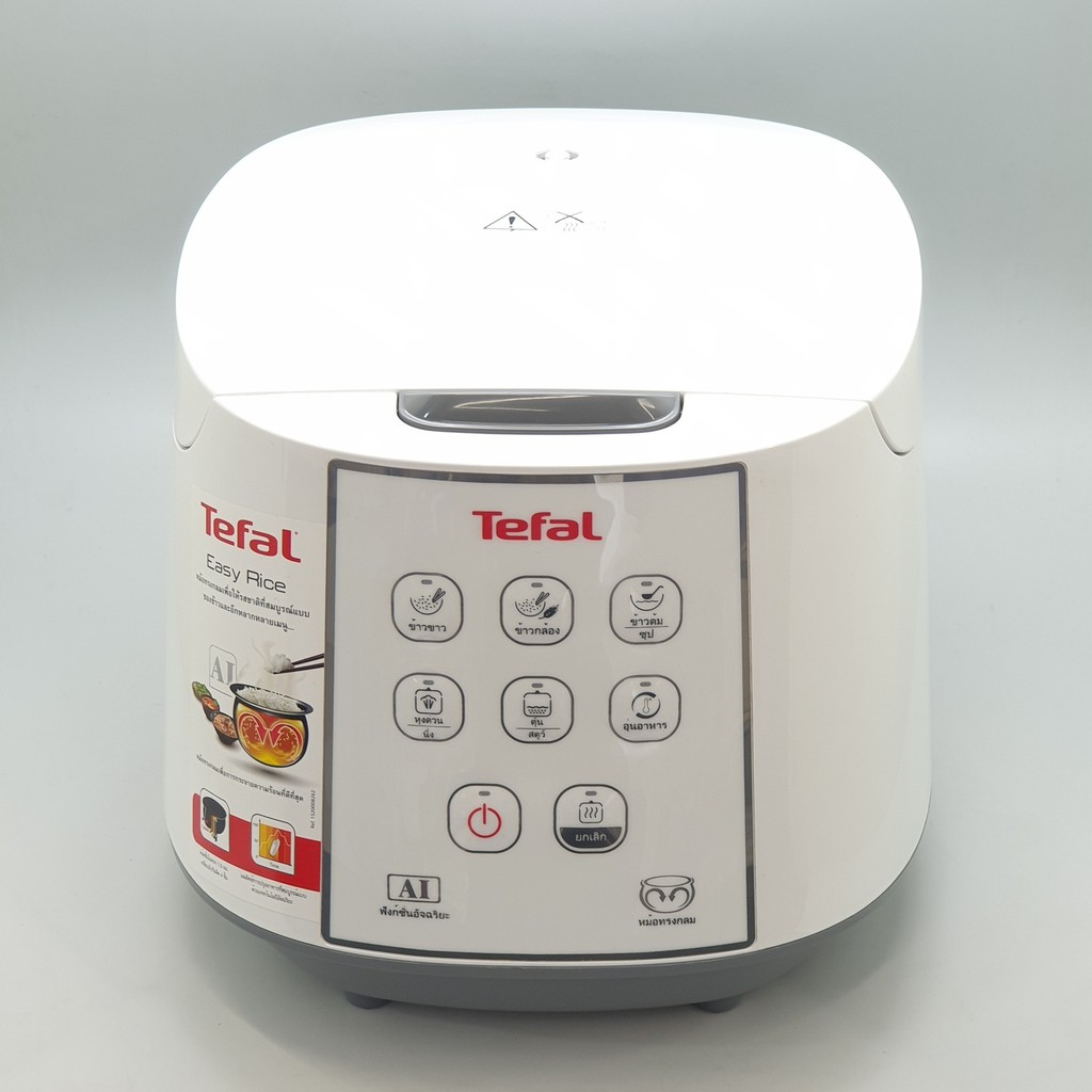 TEFAL หม้อหุงข้าว ขนาด 1.8 ลิตร  หม้อหุงข้าวดิจิตอล 1.8 ลิตร