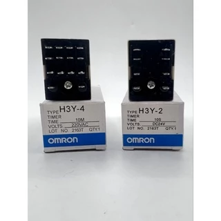 H3Y-2 H3Y-4 h3y2 h3y4 ทามเมอร์รีเลย์ Timer สวิตช์หน่วงเวลาตัวจับเวลา 5S- 60M เวลา 12V 24v 220v
