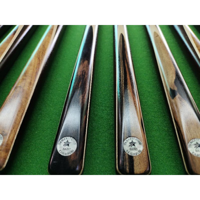 ไม้คิว 2 ท่อน 5 จำปาแหลม มีเกลียวต่อตูด ทรงเรียว หัวคิว 9.4-9.5 มม. ด้ามลายไม้สวย<p>“><center><h4></h4><p><p><font color=