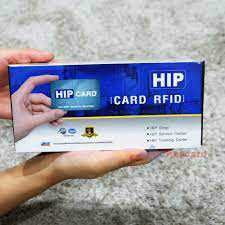 HIP บัตรคีย์การ์ด Proximity Card (100 ใบ ) ความหนา 0.8 mm 125 KHz เครื่องทาบบัตร,Finger Scan