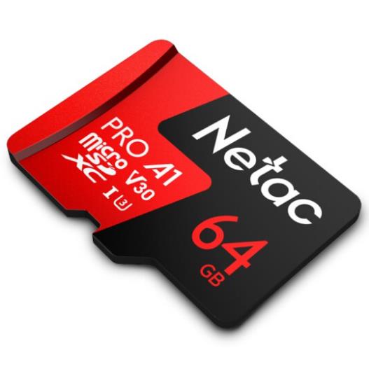 Netac Pro 32GB / 64GB U3 V30 98MB/s microSDXC การ์ดหน่วยความจํา - เชี่ยวชาญในกล้อง กล้องวิดีโอและโทร