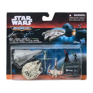 Star Wars MICRO MACHINES DELUXE VEHICLE PACK FALL OF THE EMPIRE ยาน 5 ลำ และ 2 ตัว