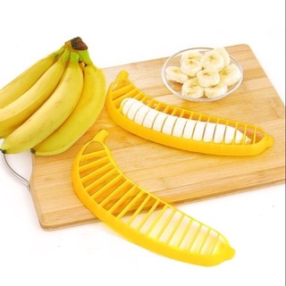 สินค้าพร้อมส่ง ที่หั่นกล้วย ที่ตัดกล้วย ที่พิมหั่นกล้วย ที่กดกล้วยหอม Banana Slicer มีดหั่นกล้วย กล้วย สไลด์กล้วย