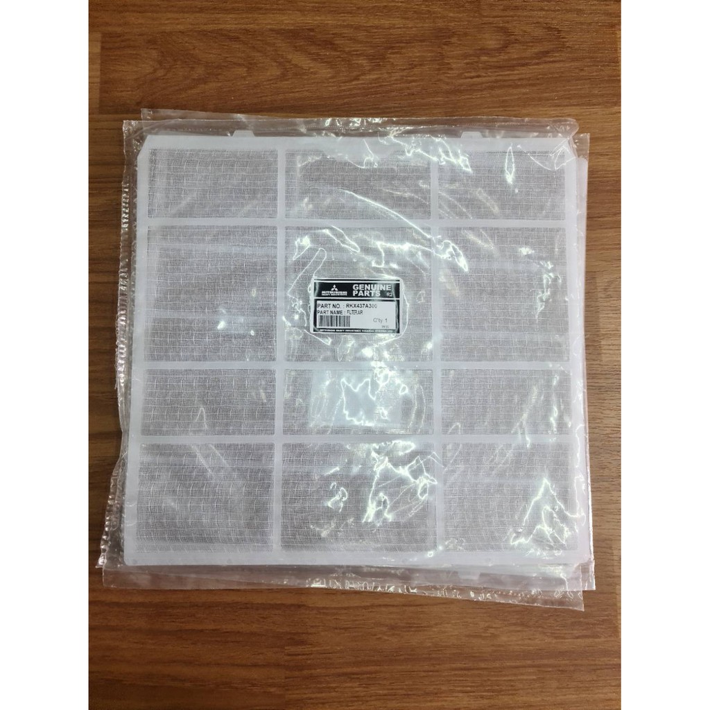 0000707 ฟิลเตอร์ แอร์ เฮฟวี่ รุ่น RKX437A300 อะไหล่แอร์ MITSUBISHI HEAVY DUTY แผ่นกรองฝุ่น กรองฝุ่น 