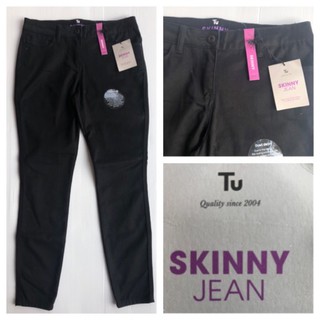 กางเกง Tu skinny jean ผ้ายืดสีดำสนิท ผ้าดีมาก