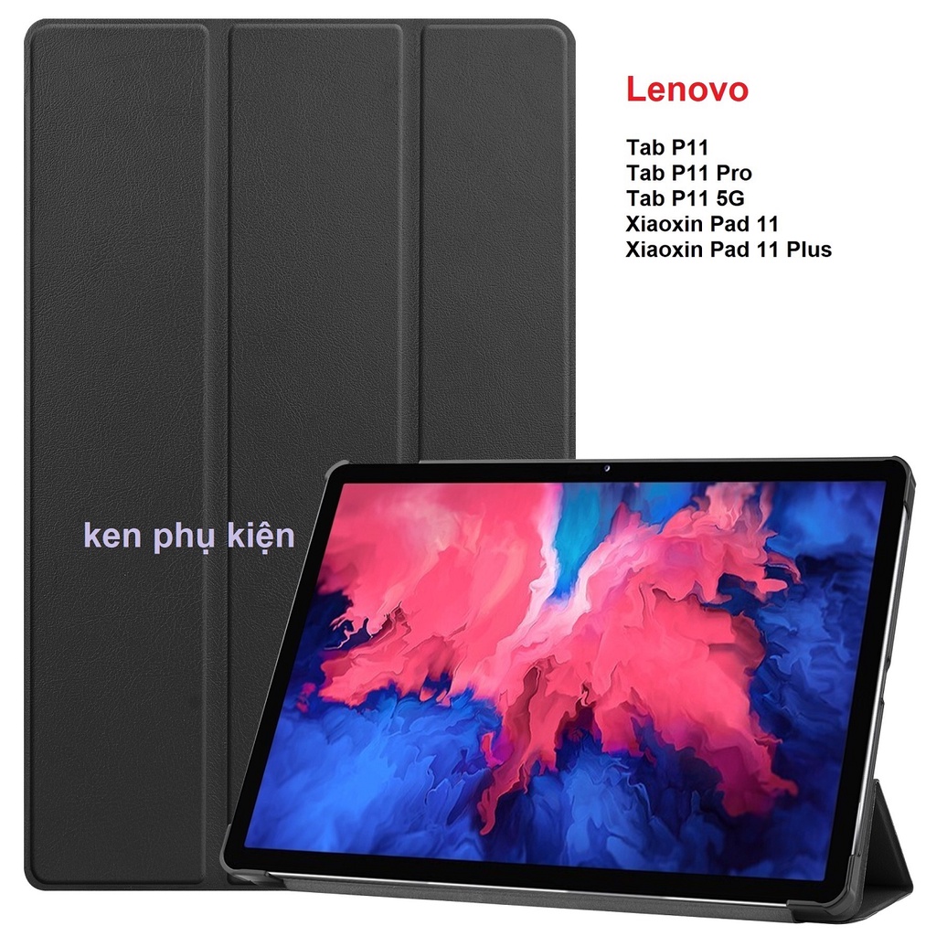 เคสหนังสําหรับแท็บเล็ต Lenovo Tab P11 / P11 Plus / P11 5G / Xiaoxin pad 11 / Pad 11 Plus