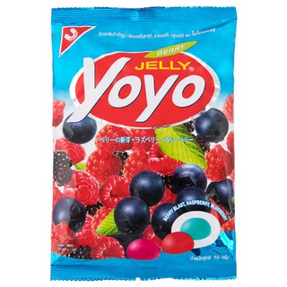 โยโย่กัมมี่เบอร์รี่มิกซ์ 80กรัม Yoyo Gummy Berry Four 80g.