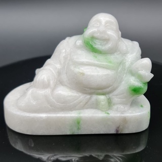 พระสังกัจจายน์  แกะสลักจากหยกแท้  Jadeite Type A