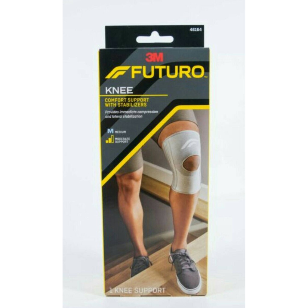 &Futuro Comfort Knee with Stabilizers อุปกรณ์พยุงเข่า เสริมแกนข้าง