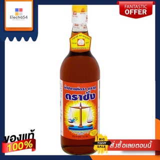 ตาชั่งน้ำปลา ฉลากแดง 750มล.TRA CHANG DANG FISH SAUCE 750 ml.